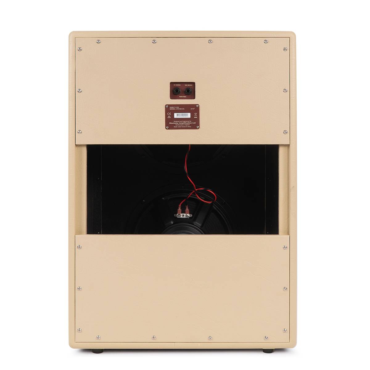 Blackstar Debut 212V Guitar Cabinet 2x12inch 100w Speaker Cab - Cream