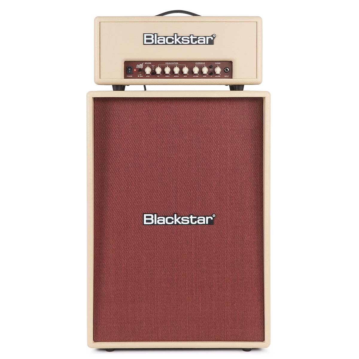 Blackstar Debut Guitar Amplifier Stack 100RH Head & 212V Cabinet 100w Amp - Cream