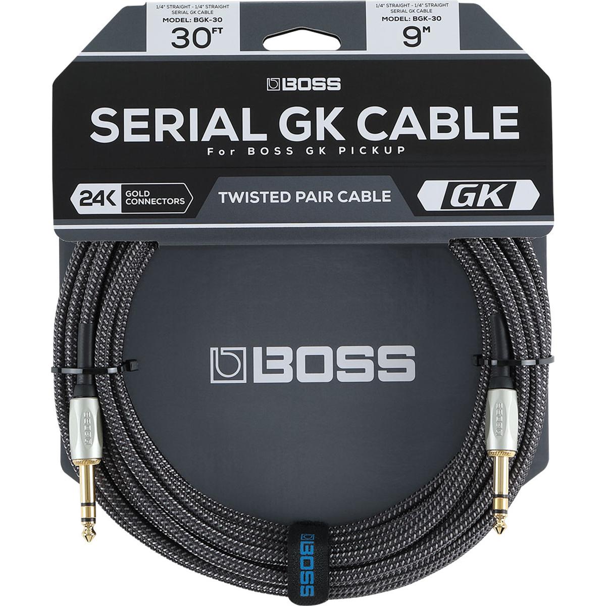 Boss BGK30 Serial GK 30ft Digital Cable for Boss Guitar Synthesizer Products BGK-30