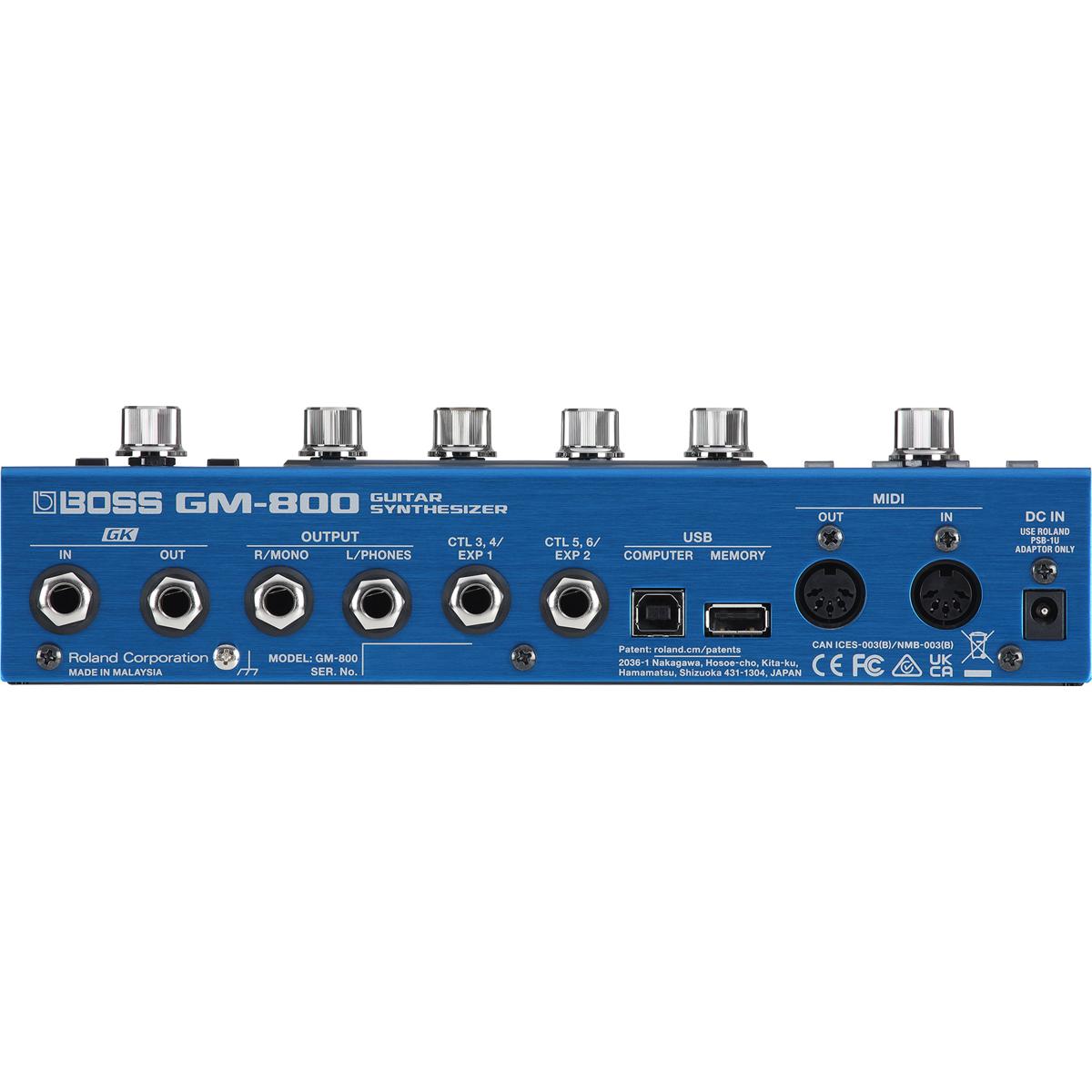 Boss GM-800 Guitar Synthesizer Effects Pedal GM800