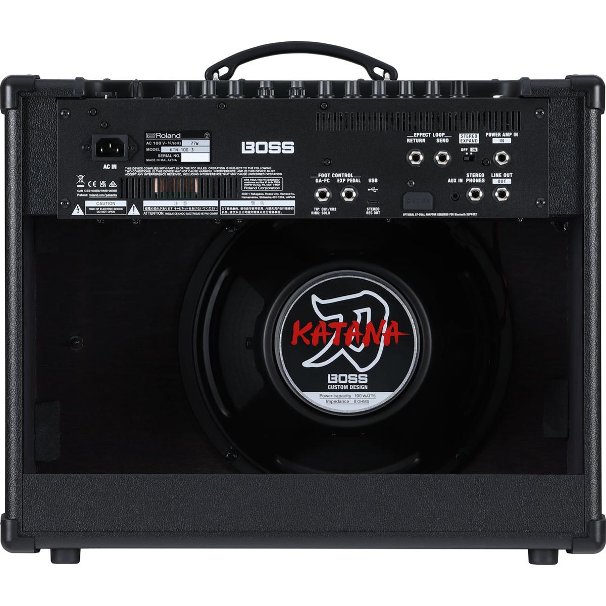 Boss KATANA-100 Gen 3 Guitar Amplifier 100w 1x12" Combo Amp