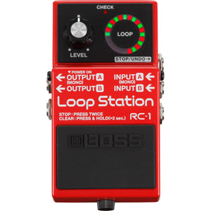 Boss RC-1 Loop Station Effects Looper Pedal RC1