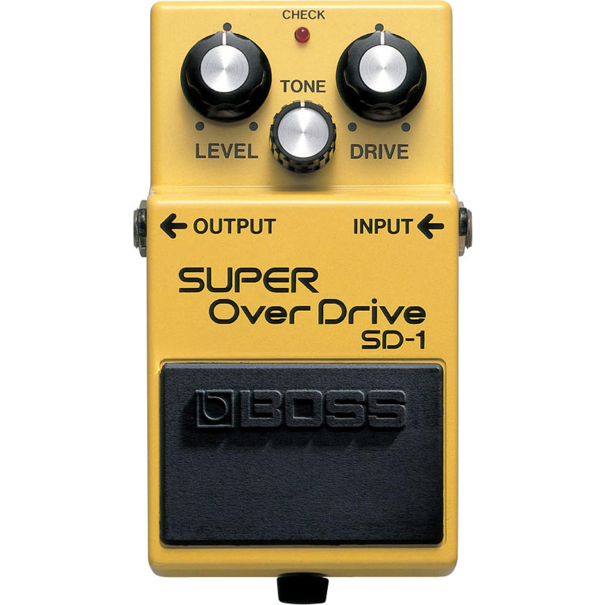 Boss SD-1 Super OverDrive Effects Pedal SD1