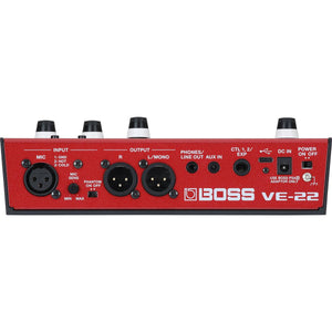 Boss VE-22 Vocal Performer Effects Pedal VE22