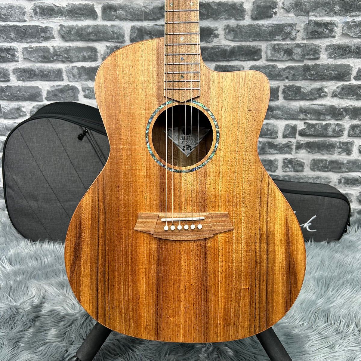 Cole Clark Studio Grand Auditorium Acoustic Guitar - Australian Blackwood Face, Back & Sides w/ Pickup & Cutaway