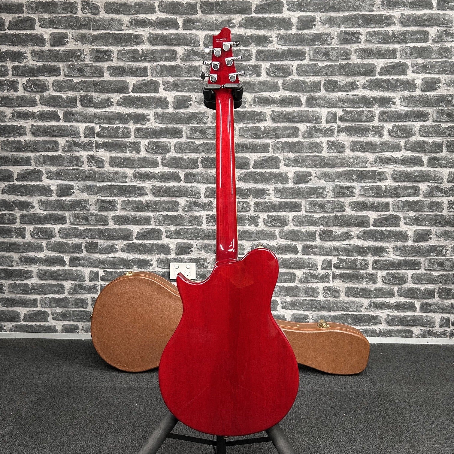 Cort CL 1400 Electric Guitar Semi-Hollow Cherry Red Sunburst - PREOWNED