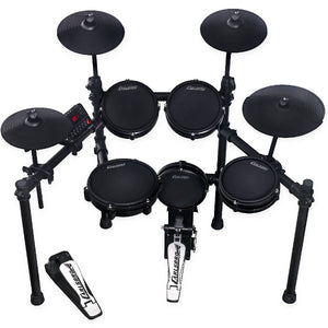 Carlsbro CSD35M 9-Piece Mesh Electronic Drum Kit - Pack w/ DXP DA1235 Stool & DCN2 Headphones