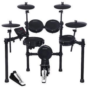 Carlsbro CSD35M 9-Piece Mesh Electronic Drum Kit - Pack w/ DXP DA1235 Stool & DCN2 Headphones