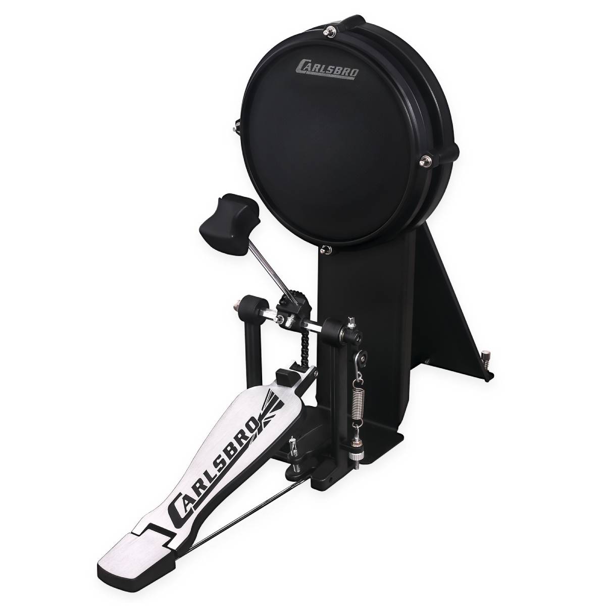 Carlsbro CSD45M 9-Piece Mesh Electronic Drum Kit - Pack w/ DXP DA1235 Stool & DCN2 Headphones