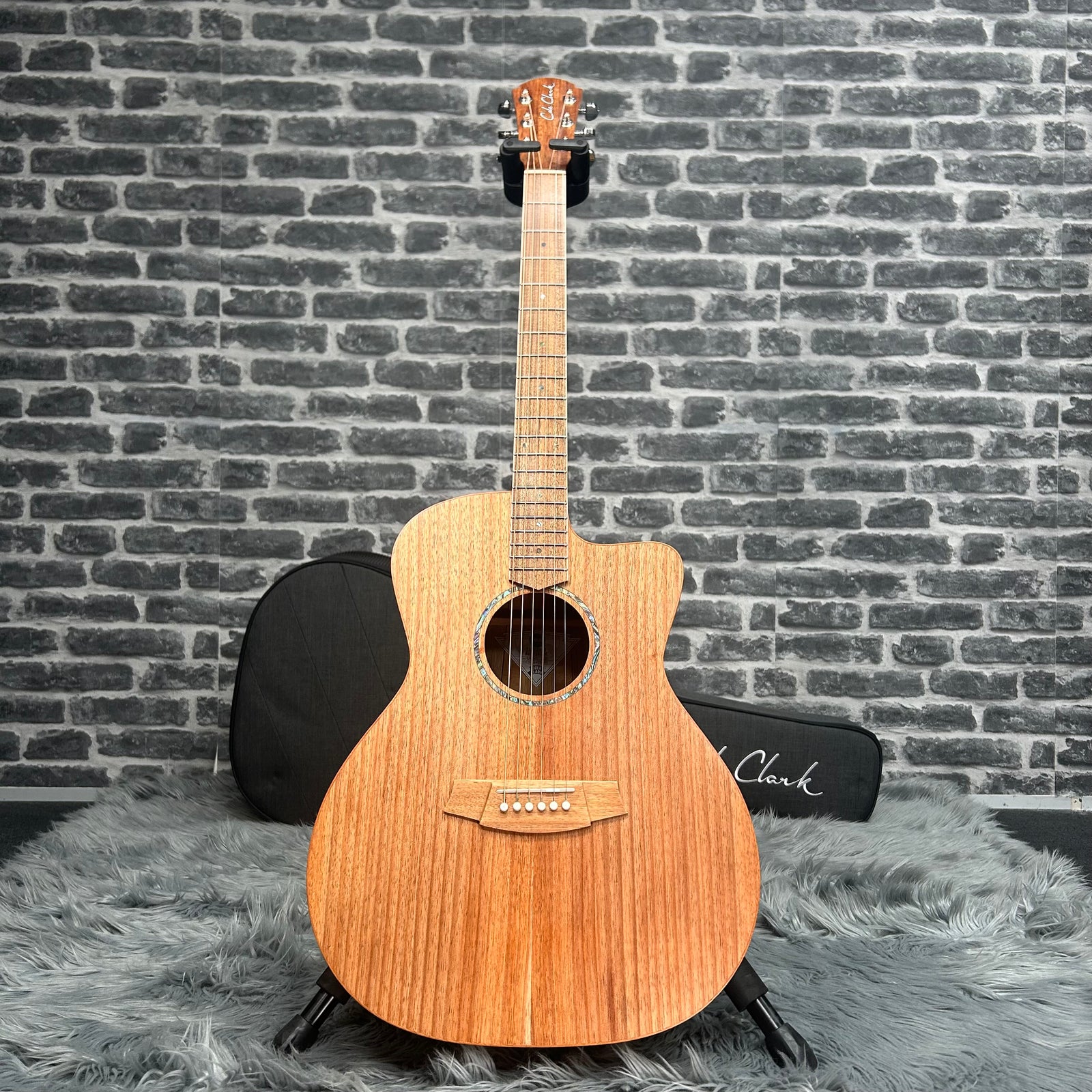 Cole Clark SAN1 Studio Grand Auditorium Acoustic Guitar - Australian Blackwood Face, Back & Sides w/ Pickup & Cutaway