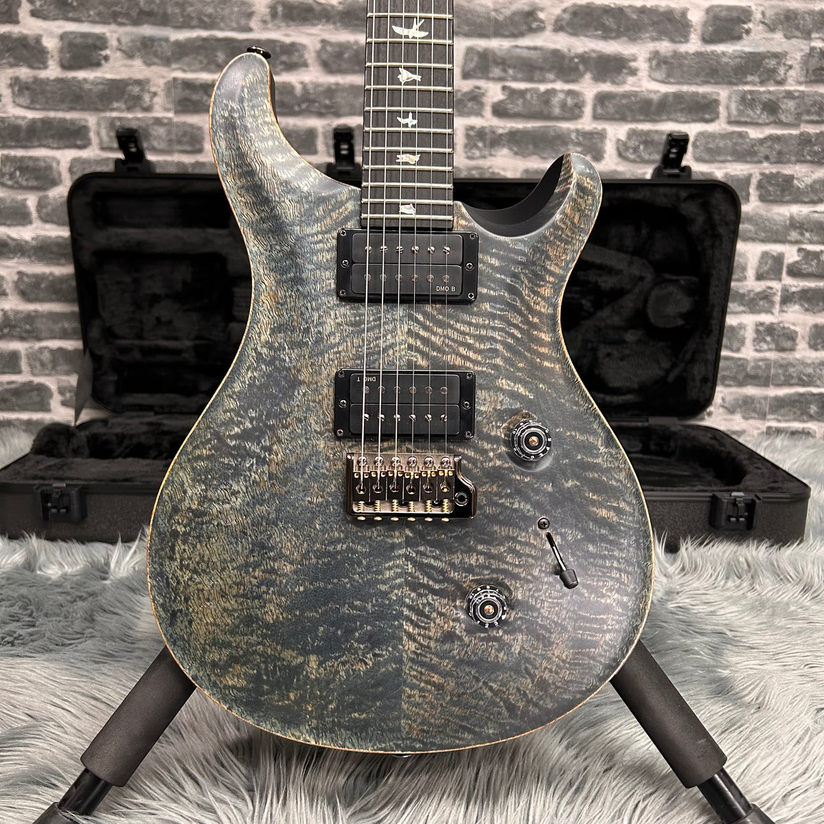PRS Paul Reed Smith Core 40th Anniversary Custom 24 Satin Limited Edition Electric Guitar Charcoal Green