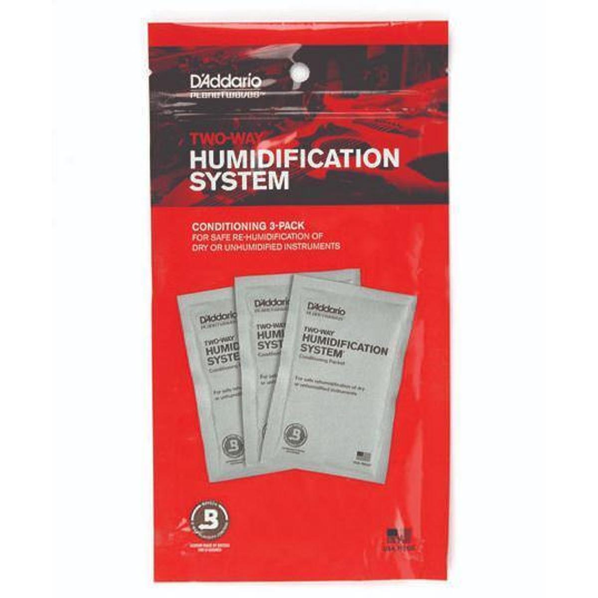 D'Addario Planet Waves PW-HPCP-03 Two-Way Humidification System Conditioning Packets - 3-Pack