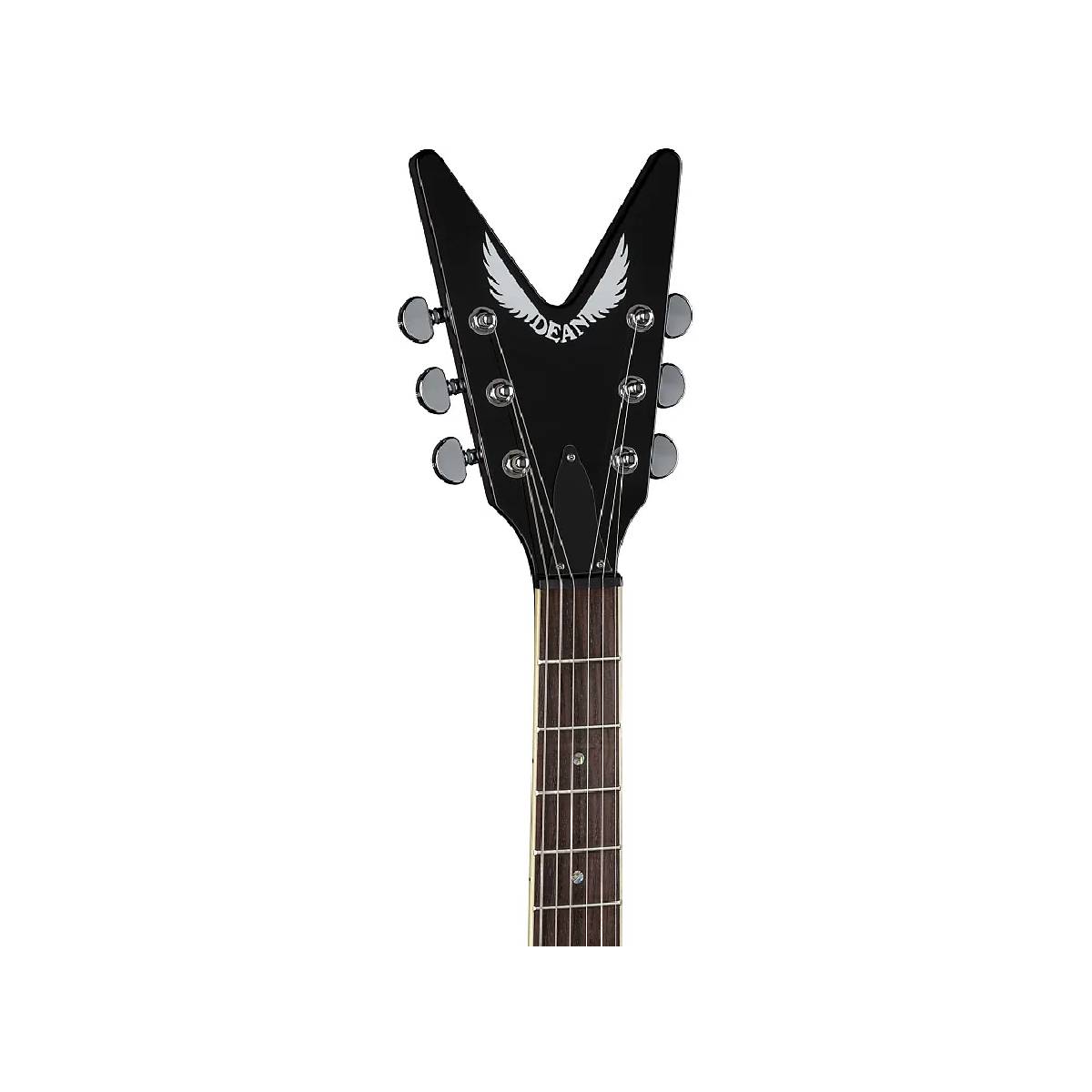 Dean V 79 Electric Guitar Flame Maple Trans Cherry Sunburst