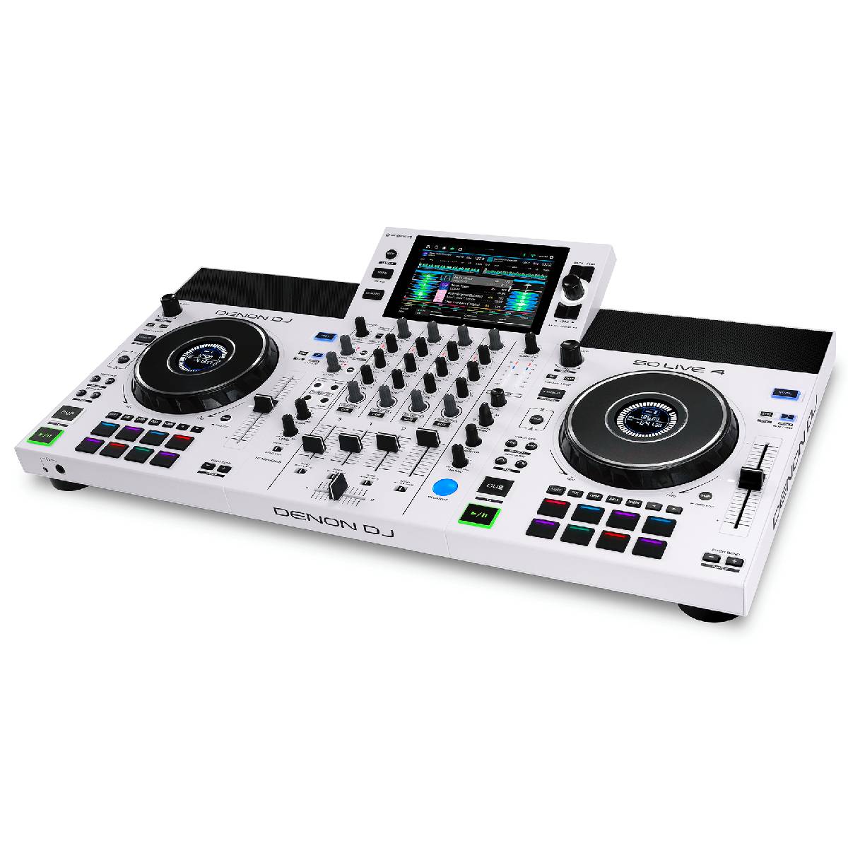 Denon DJ SC LIVE 4 DJ Controller 4-Deck Standalone - White
