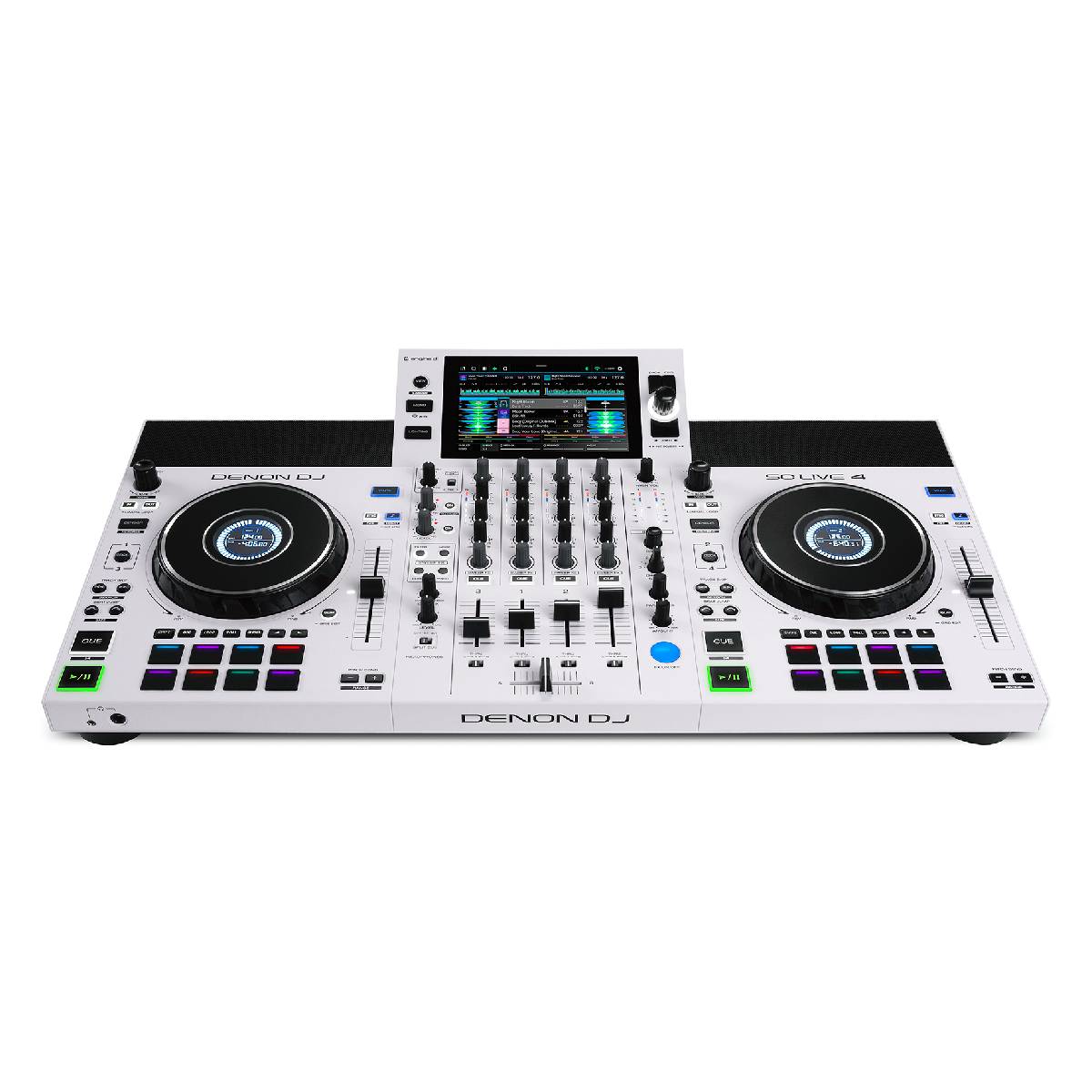 Denon DJ SC LIVE 4 DJ Controller 4-Deck Standalone - White