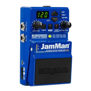 Digitech JamMan Solo HD Stereo Looper Recorder / Phrase Sampler Compact Effects Pedal