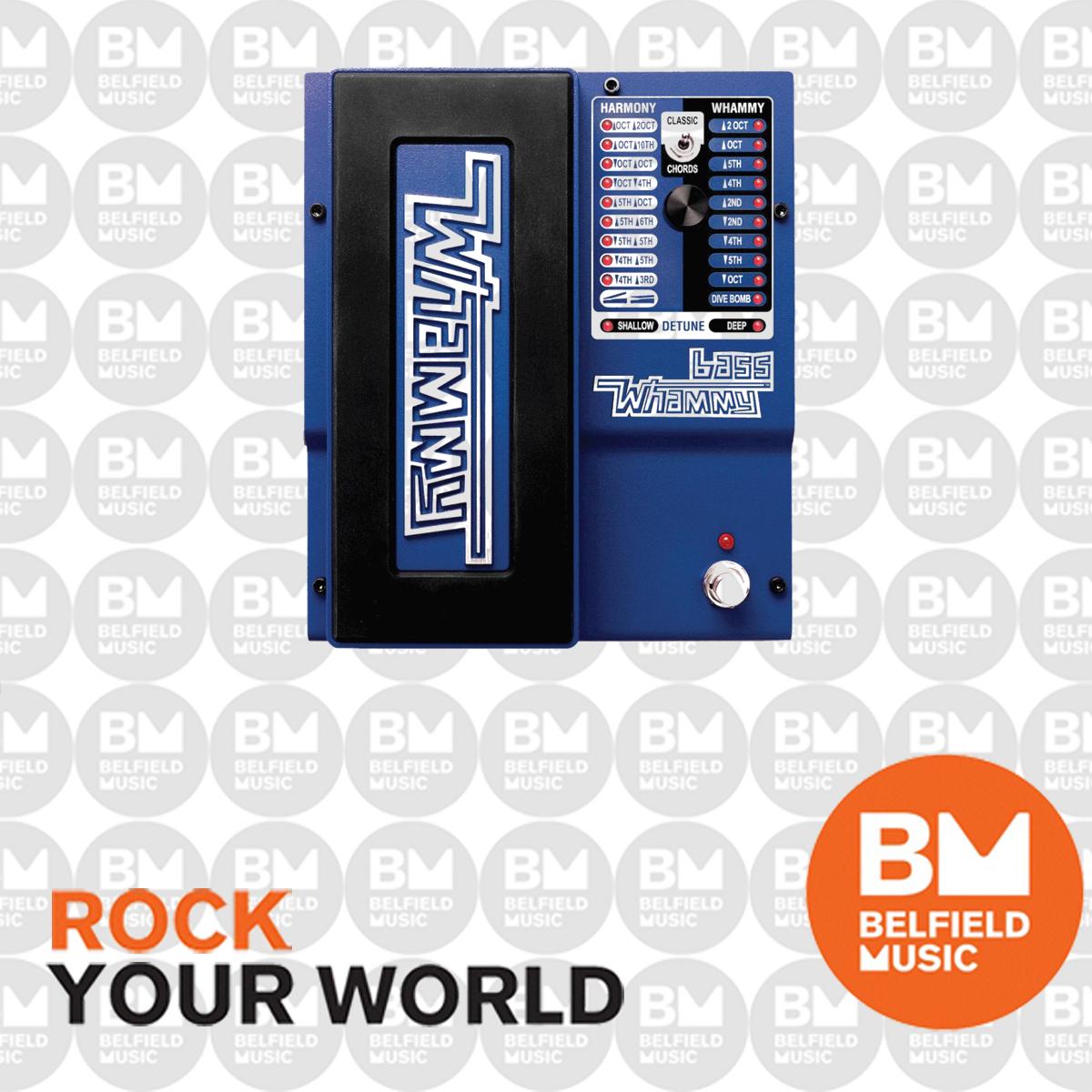 bass whammy pedal Digitech Whammy Bass Pedal Effect Unit