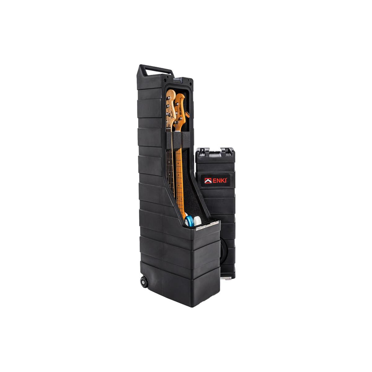ENKI AMG-2 Dual Bass Guitar Case
