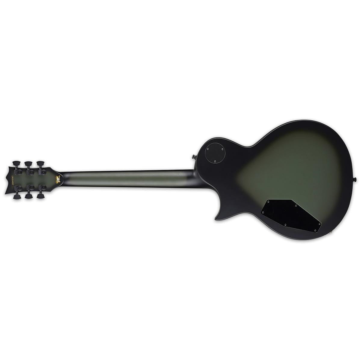ESP Custom Shop Bill Kelliher Signature Eclipse Electric Guitar Military Green Sunburst Satin