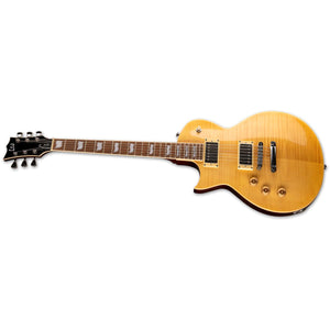 ESP LTD EC-256 Eclipse Electric Guitar Left Handed Vintage Natural Flamed Maple