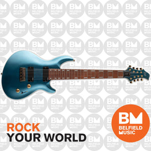 ESP LTD JR-208 Javier Reyes Signature Electric Guitar 8-String Pelham Blue