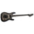 ESP LTD M-1007B Baritone Electric Guitar 7-String Charcoal Burst Satin w/ Fishmansa & Floyd Rose