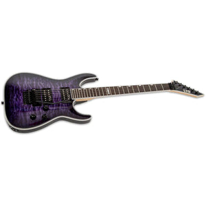 ESP LTD MH-230 QM FR Electric Guitar Quilted Maple See Thru Purple Sunburst w/ Floyd Rose - LIMITED EDITION