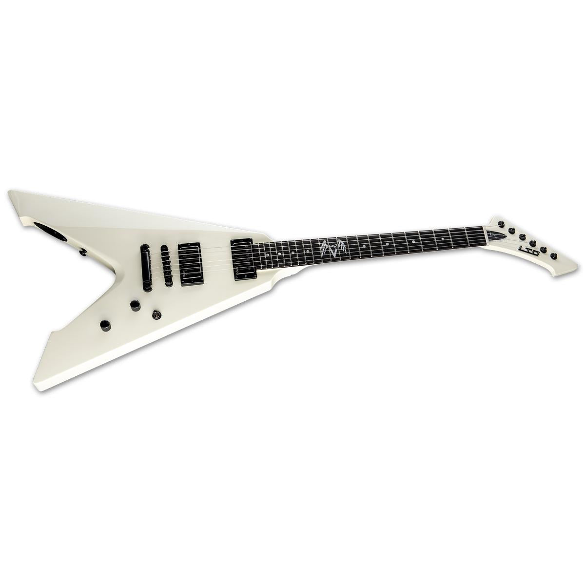 ESP LTD Vulture James Hetfield Signature Electric Guitar Olympic White w/ EMGs