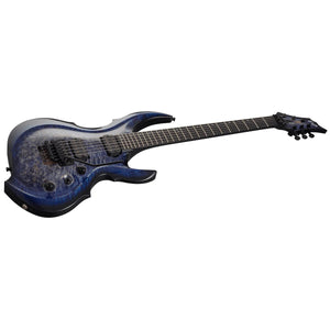 ESP Original Custom Shop FRX CTM Electric Guitar Burled Maple Mercury Blue Burst