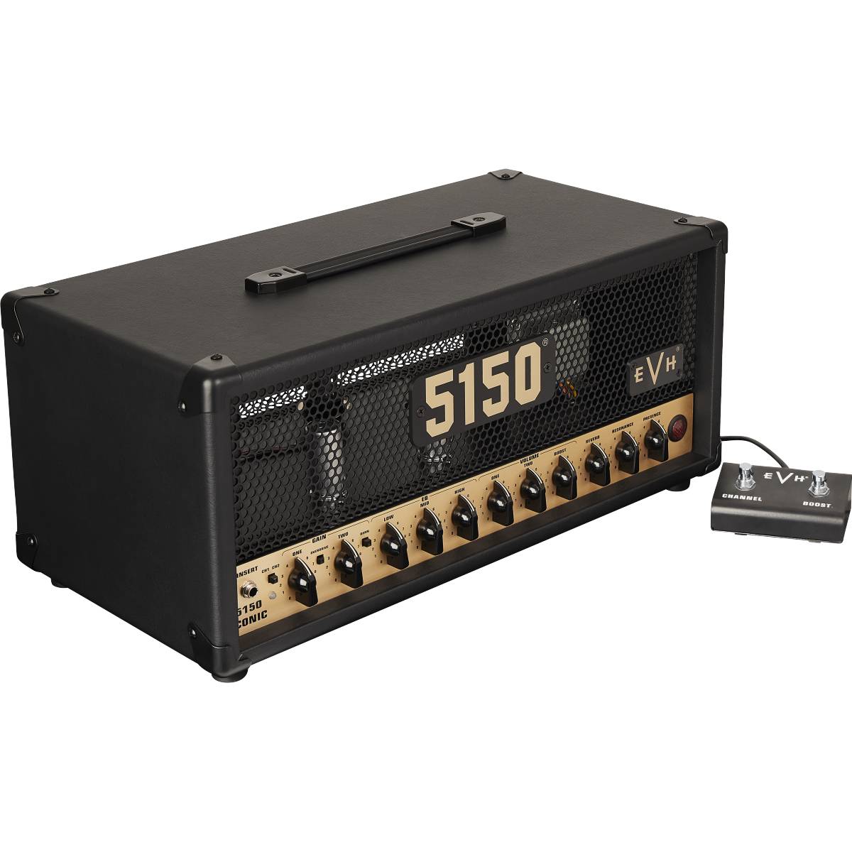 EVH 5150 Iconic Series EL34 Guitar Amplifier 15W Head Amp Black - 2258203000