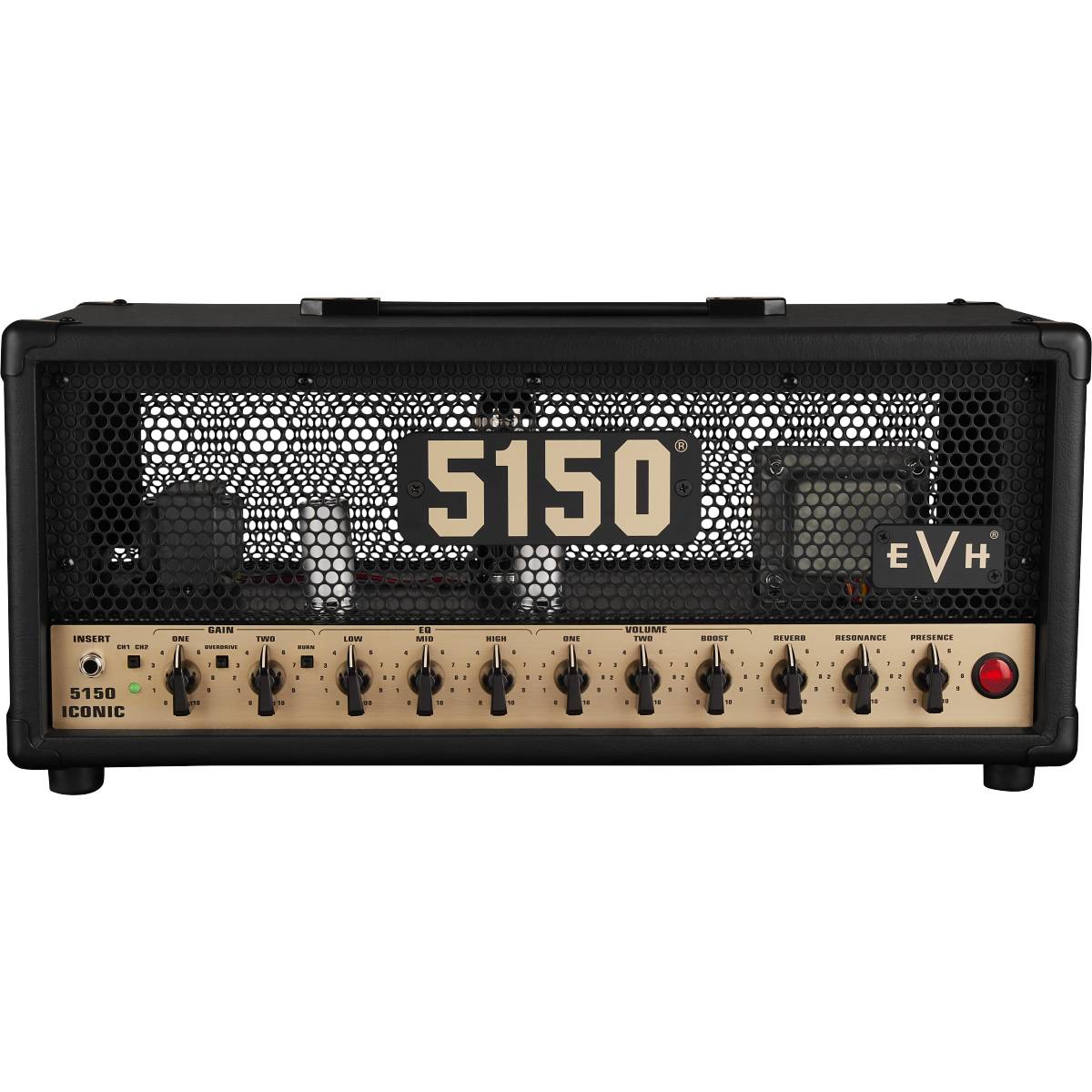 EVH 5150 Iconic Series EL34 Guitar Amplifier 15W Head Amp Black - 2258203000