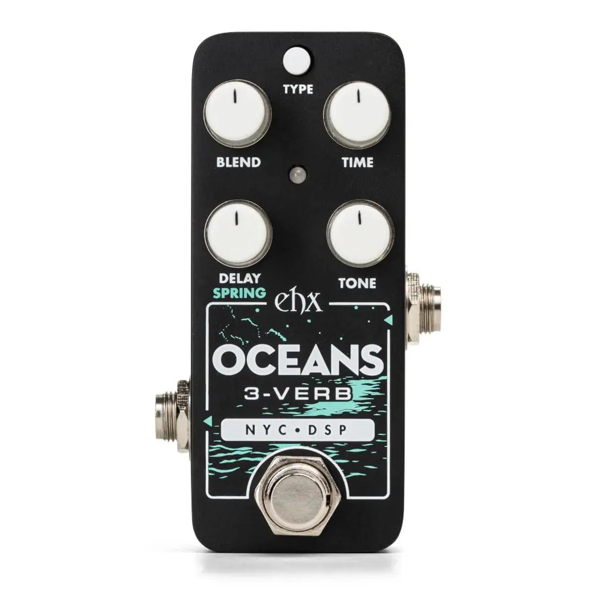 Electro-Harmonix EHX Pico Oceans 3-Verb Multi-Function Reverb Effects Pedal