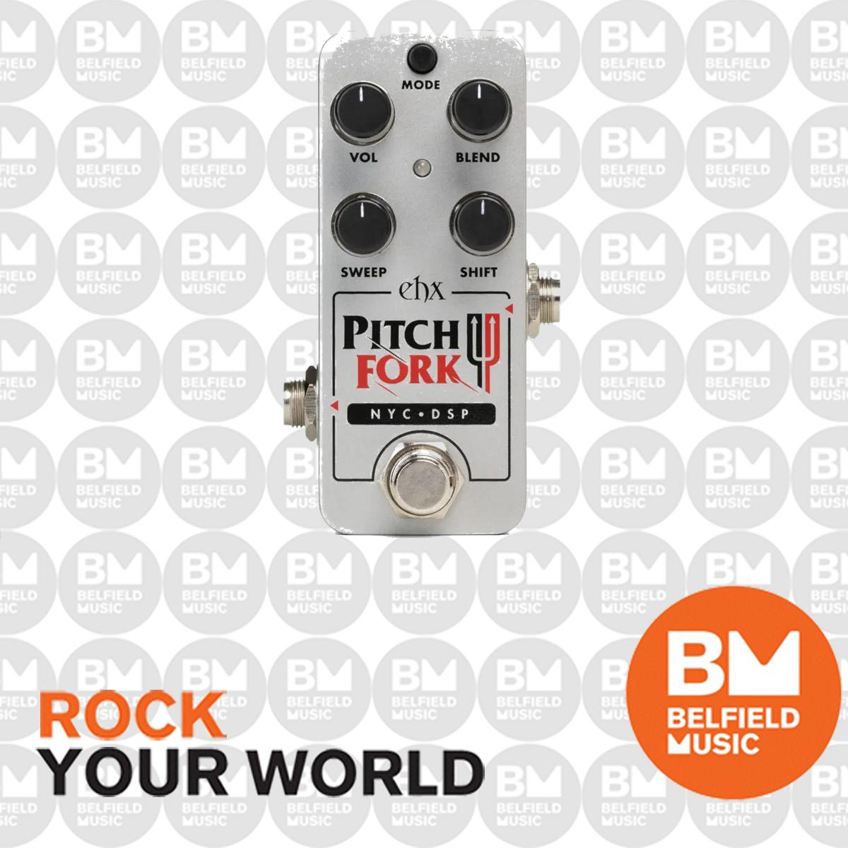 ElectroHarmonix EHX Pico Pitchfork Pitch Shifter Effects Pedal Belfield Music
