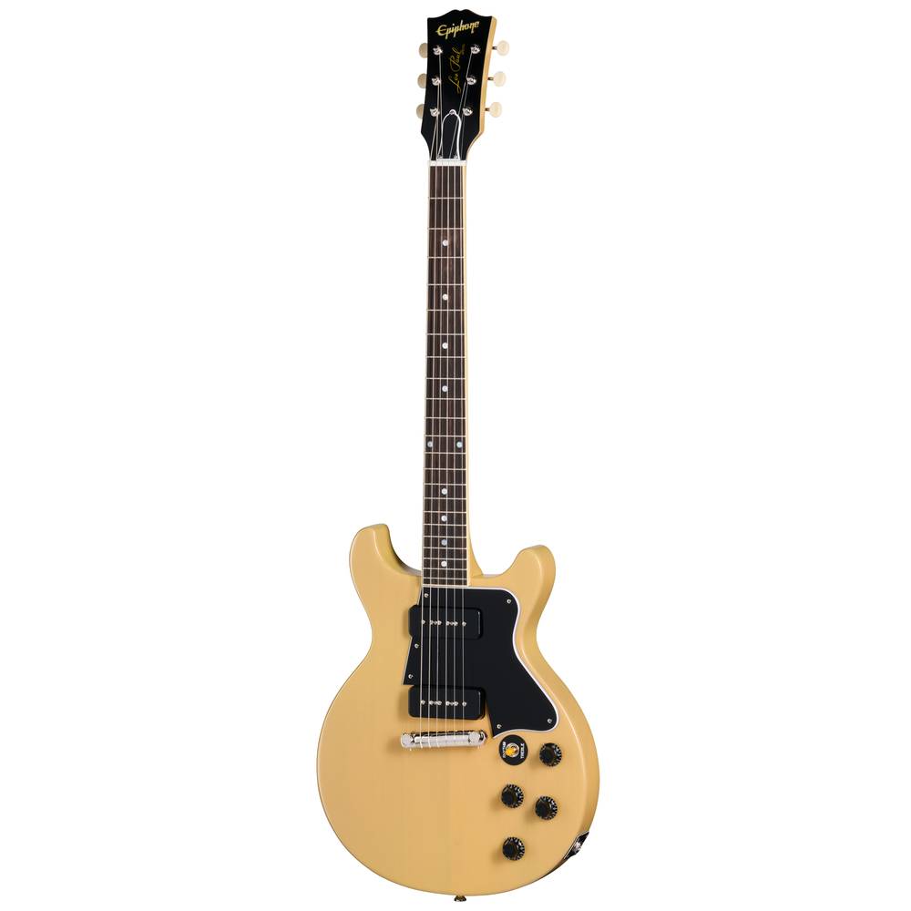 Epiphone 1960 Les Paul Special Double Cut Reissue Electric Guitar TV Yellow w/ Hardcase - ECLSR0TYNH1