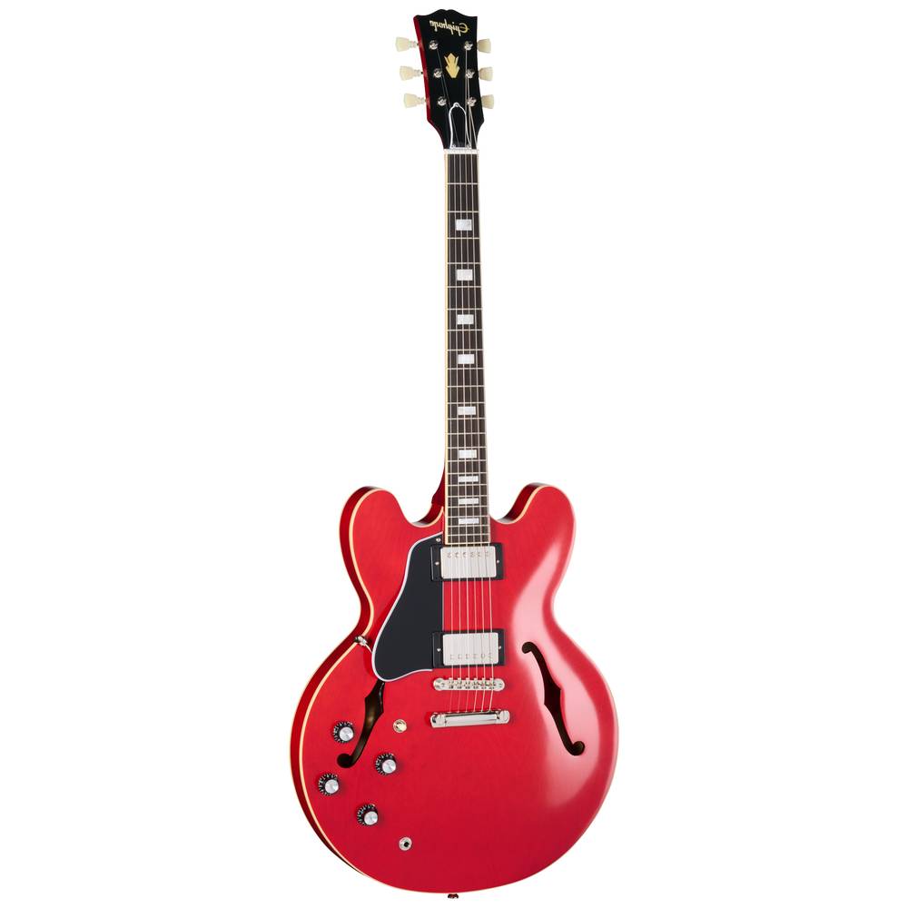 Epiphone 1962 ES335 Reissue Electric Guitar Left Handed Sixties Cherry w/ Hardcase - EC335R2SCNH1L