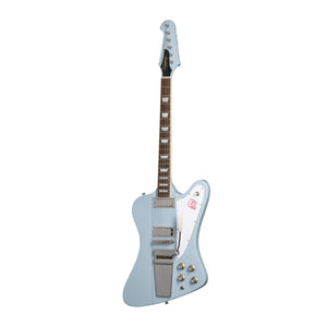 Epiphone 1963 Firebird V Maestro Electric Guitar Frost Blue w/ Hardcase - EIGC63FB5FRBNM1