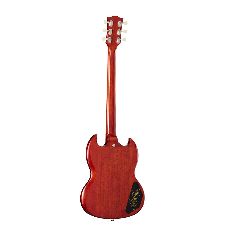 Epiphone 1964 SG Standard Reissue Electric Guitar Left Handed Cherry Red w/ Maestro Vibrola & Hardcase - ECSGR4CHNH1L