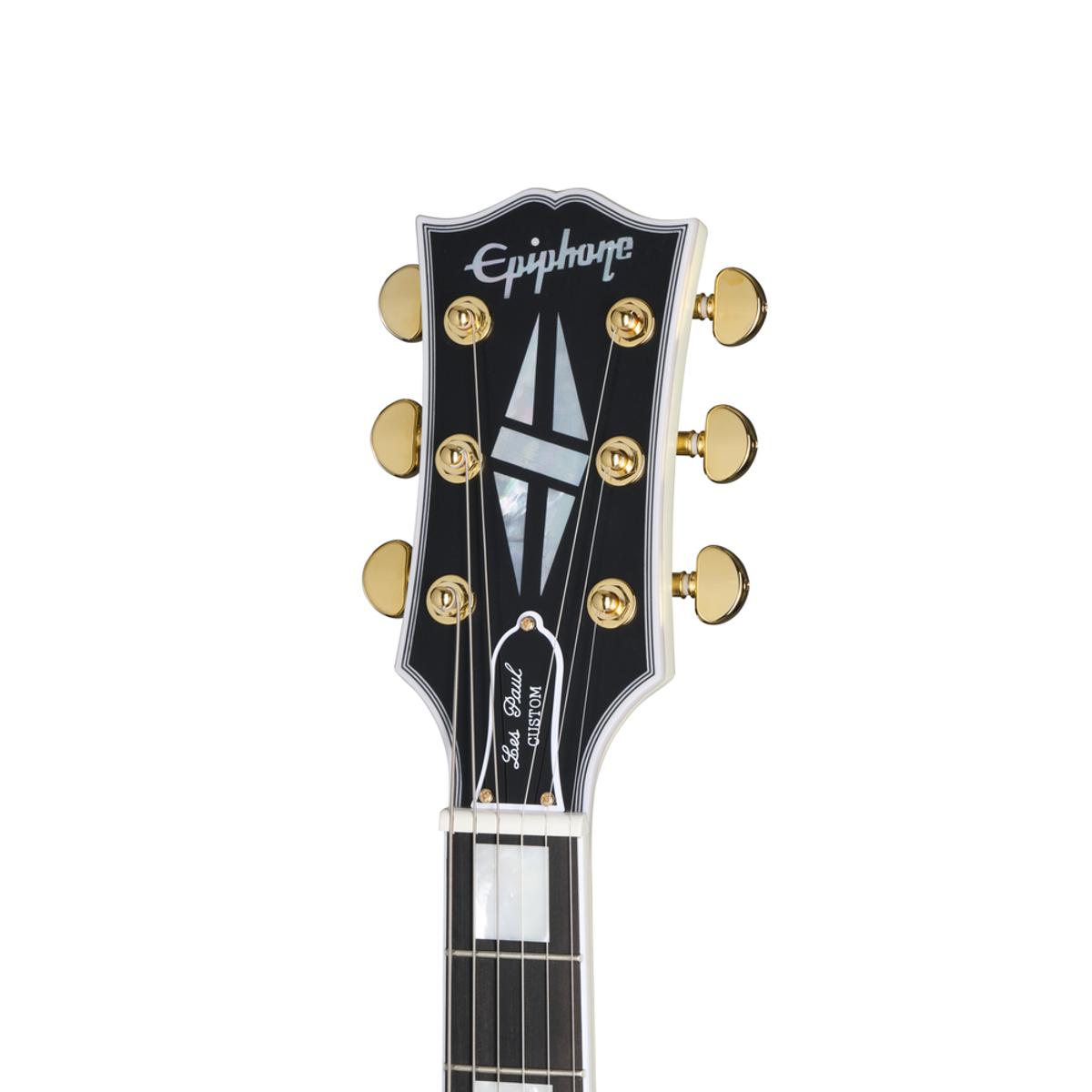 Epiphone 63 Les Paul SG Custom Maestro Electric Guitar White w/ Hardcase - ECSGC63CWGM1