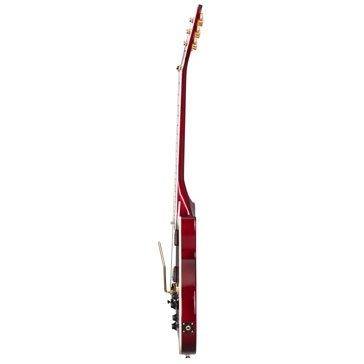 Epiphone Alex Lifeson Signature Les Paul Custom Axcess Electric Guitar Quilt Ruby w/ Hardcase - EILPACQALRUBGH1