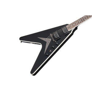 Epiphone Dave Mustaine Signature Flying V Custom Electric Guitar Black Metallic w/ Hardcase - EIGVCDMSBMBH3