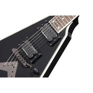 Epiphone Dave Mustaine Signature Flying V Custom Electric Guitar Black Metallic w/ Hardcase - EIGVCDMSBMBH3