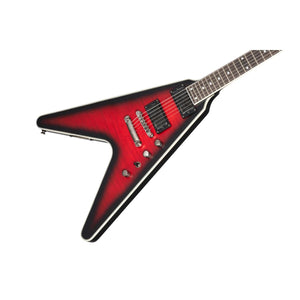 Epiphone Dave Mustaine Signature Prophecy Flying V Electric Guitar Aged Dark Red Burst w/ Hardcase - EIGYVFDMDRBH3