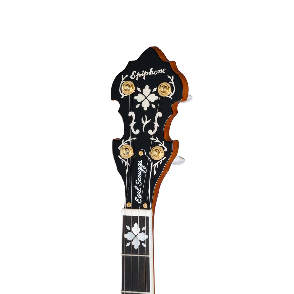 Epiphone Earl Scruggs Golden Deluxe Banjo Vintage Sunburst w/ Hardcase - EIGBESNAGH1