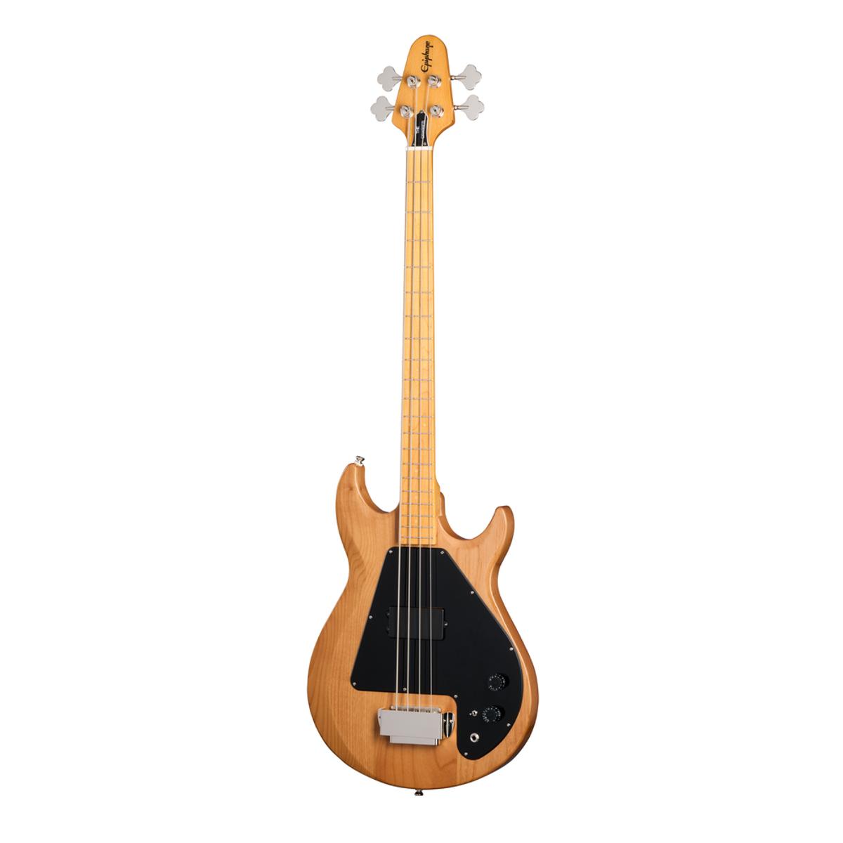 Epiphone Grabber Bass Guitar Natural w/ GigBag - EIGRBNANH1