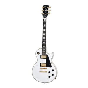 Epiphone Les Paul Custom Electric Guitar Alpine White w/ Hardcase - ECLPCAWGH1