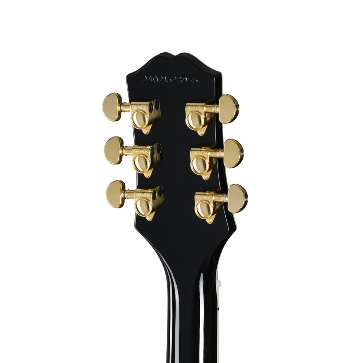 Epiphone Les Paul Custom Electric Guitar Ebony w/ GigBag - EIGLPCEBGH1