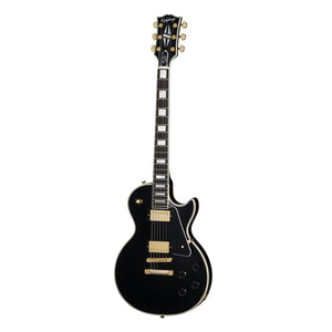 Epiphone Les Paul Custom Electric Guitar Ebony w/ Hardcase - ECLPCEBGH1