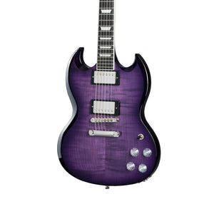 Epiphone SG Modern Figured Electric Guitar Purple Burst w/ Gigbag - EISMPRBNH1