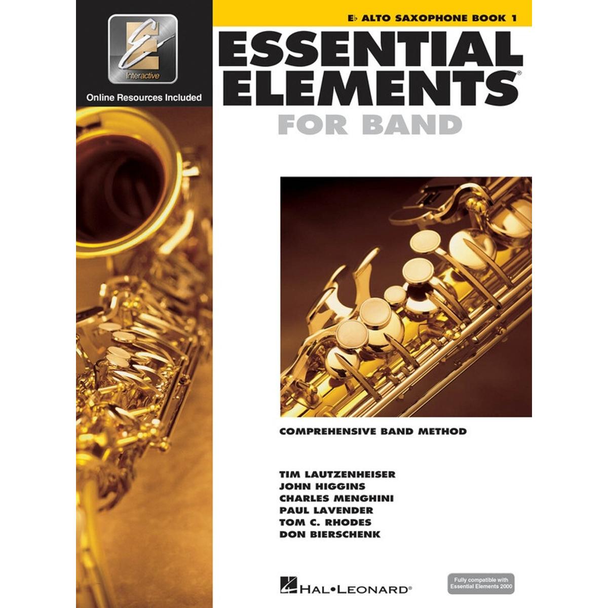 Essential Elements for Band Alto Saxophone - Book 1 w/ EEI