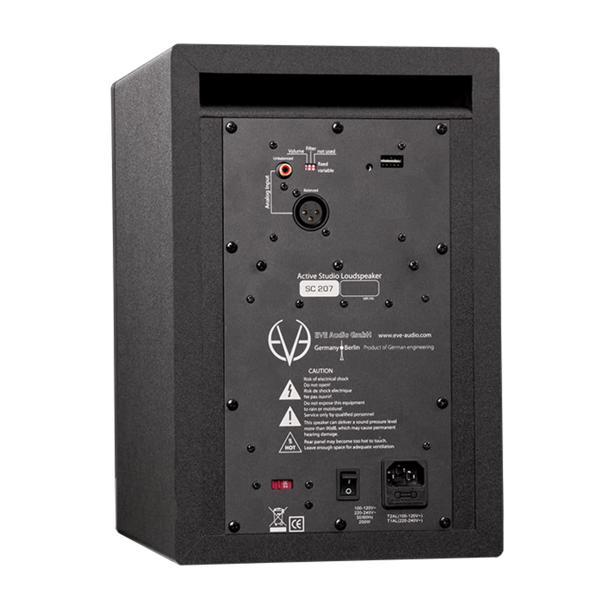 Eve Audio SC 207 Studio Monitor Near-Midfield 2-Way 6.5inch